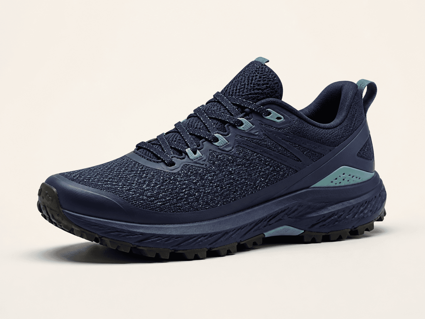 Indigo trail running shoe