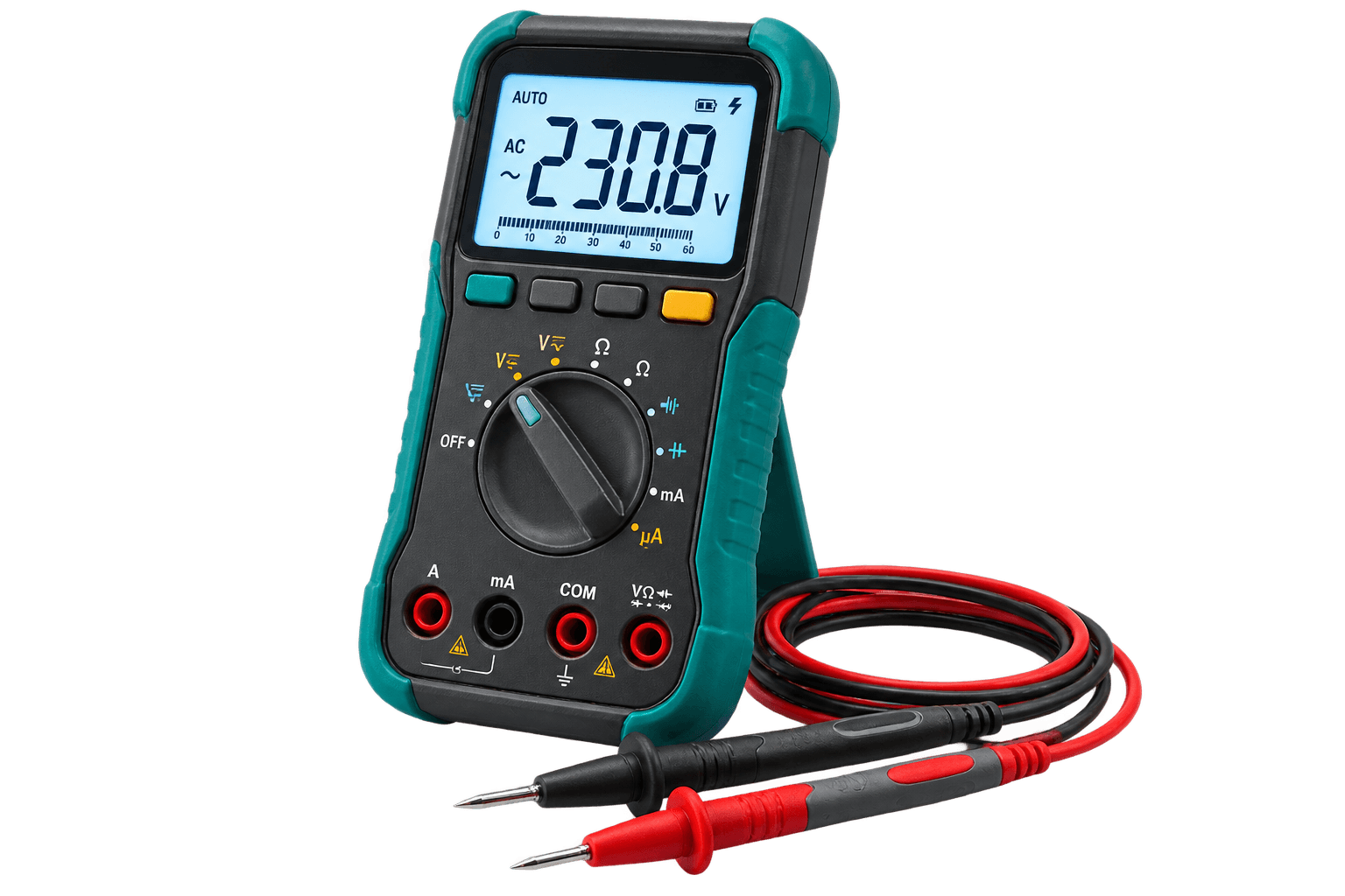 True-RMS digital multimeter with its attributes enriched, validated and benchmarked